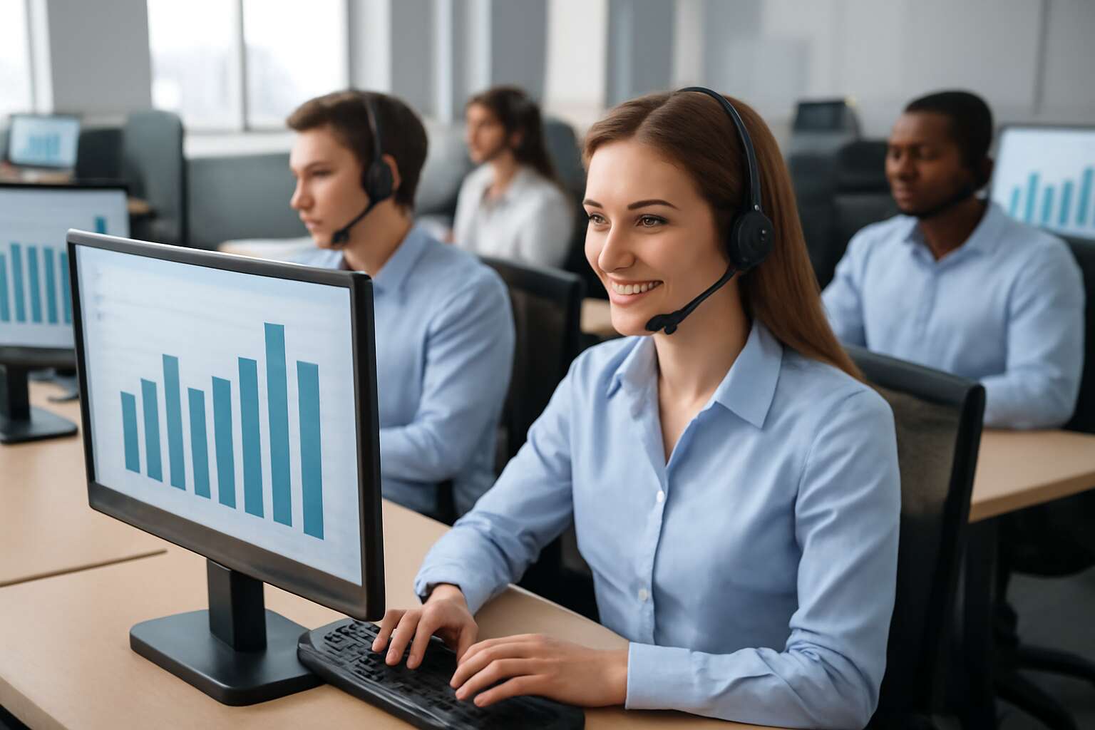 telemarketing quantas ligações por dia